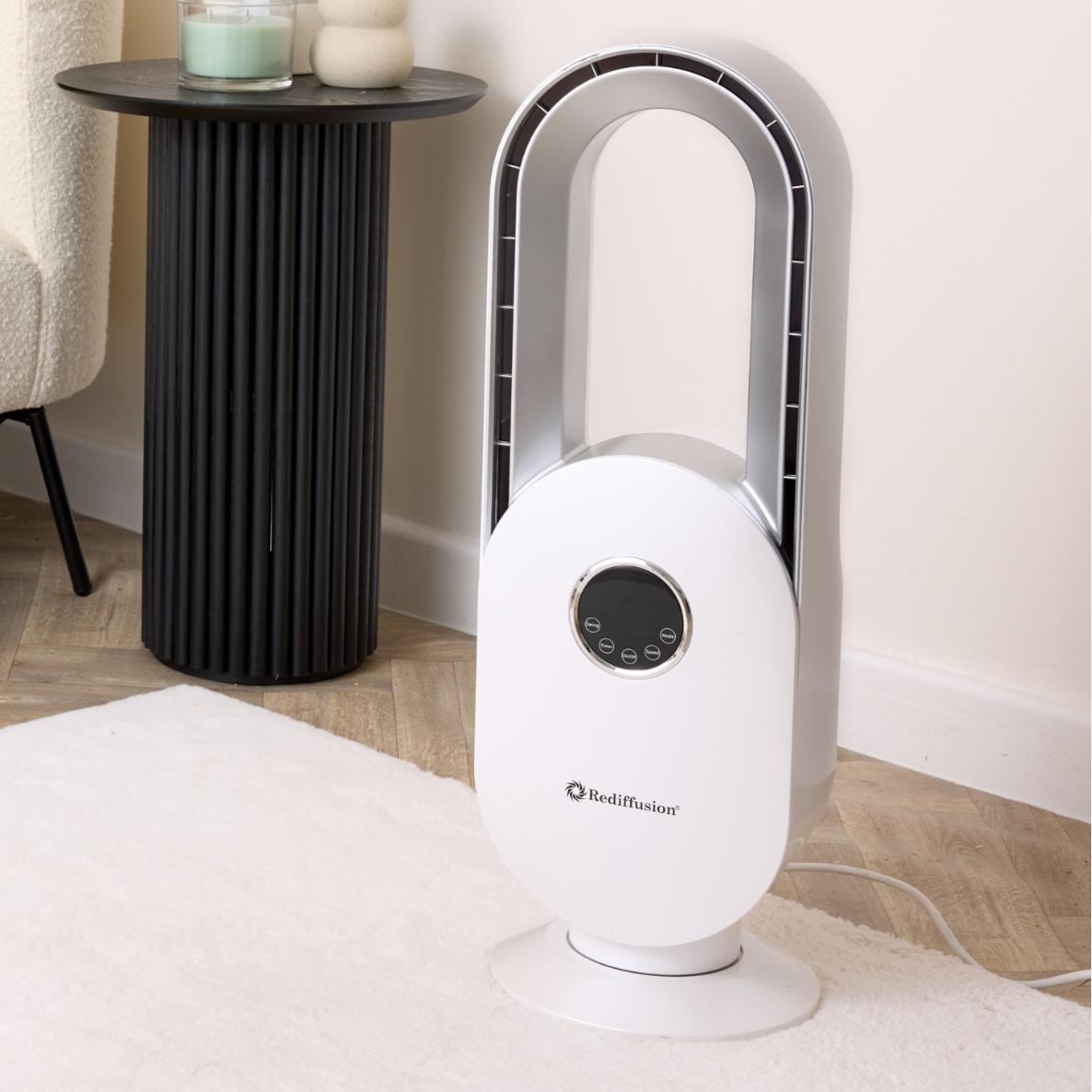 Rediffusion Bladeless Cooling Fan White