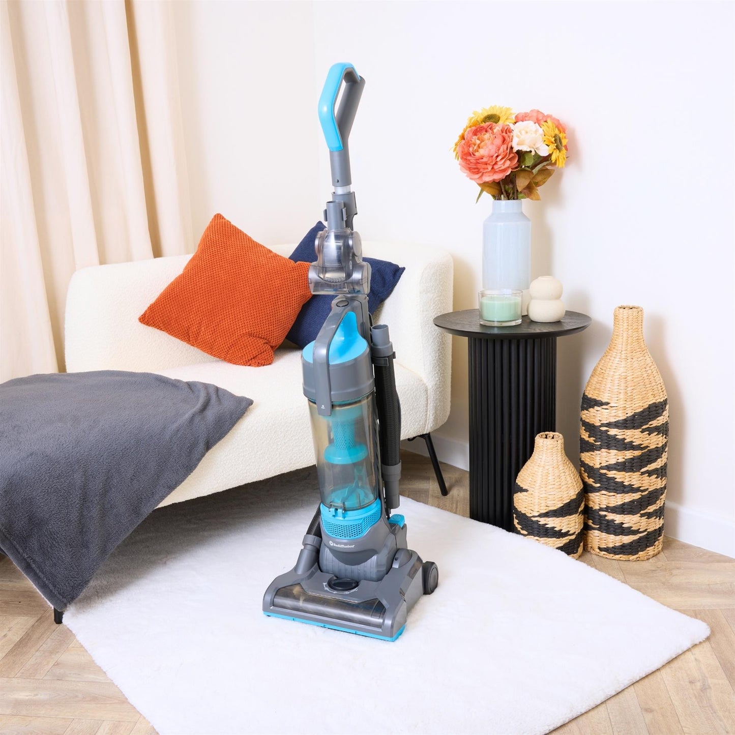Rediffusion Upright Vacuum Cleaner Blue