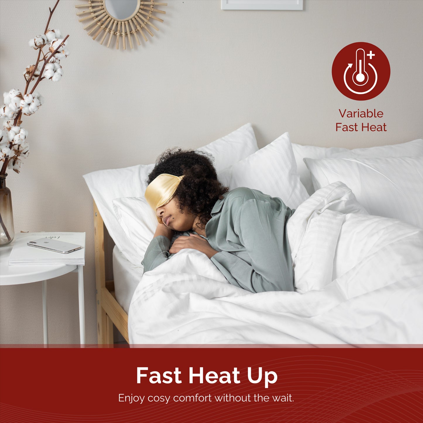 Rediffusion CosyDreams Single Fitted Heated Underblanket
