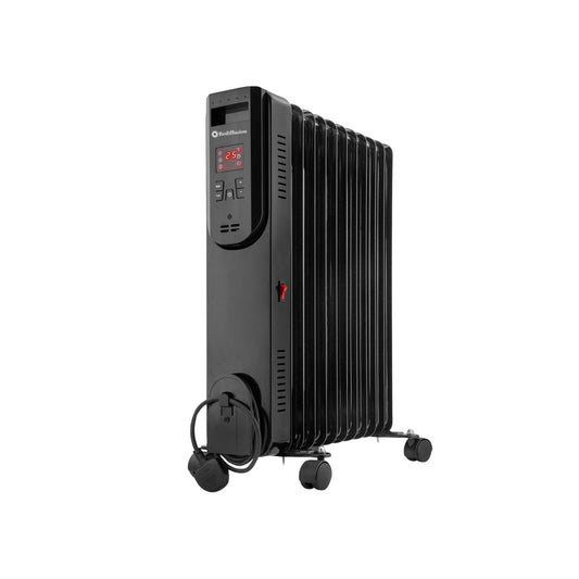 Rediffusion 2500W Black Oil Filled Radiator