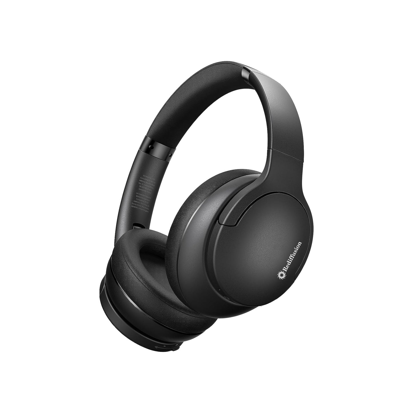 Rediffusion Black Bluetooth Headphones