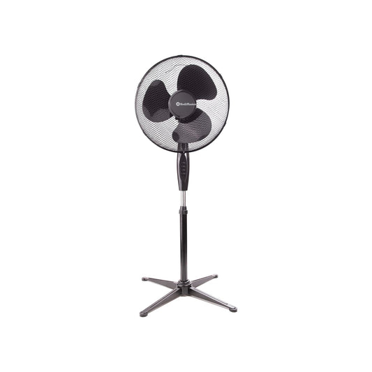 Rediffusion Black Oscillating Pedestal Fan