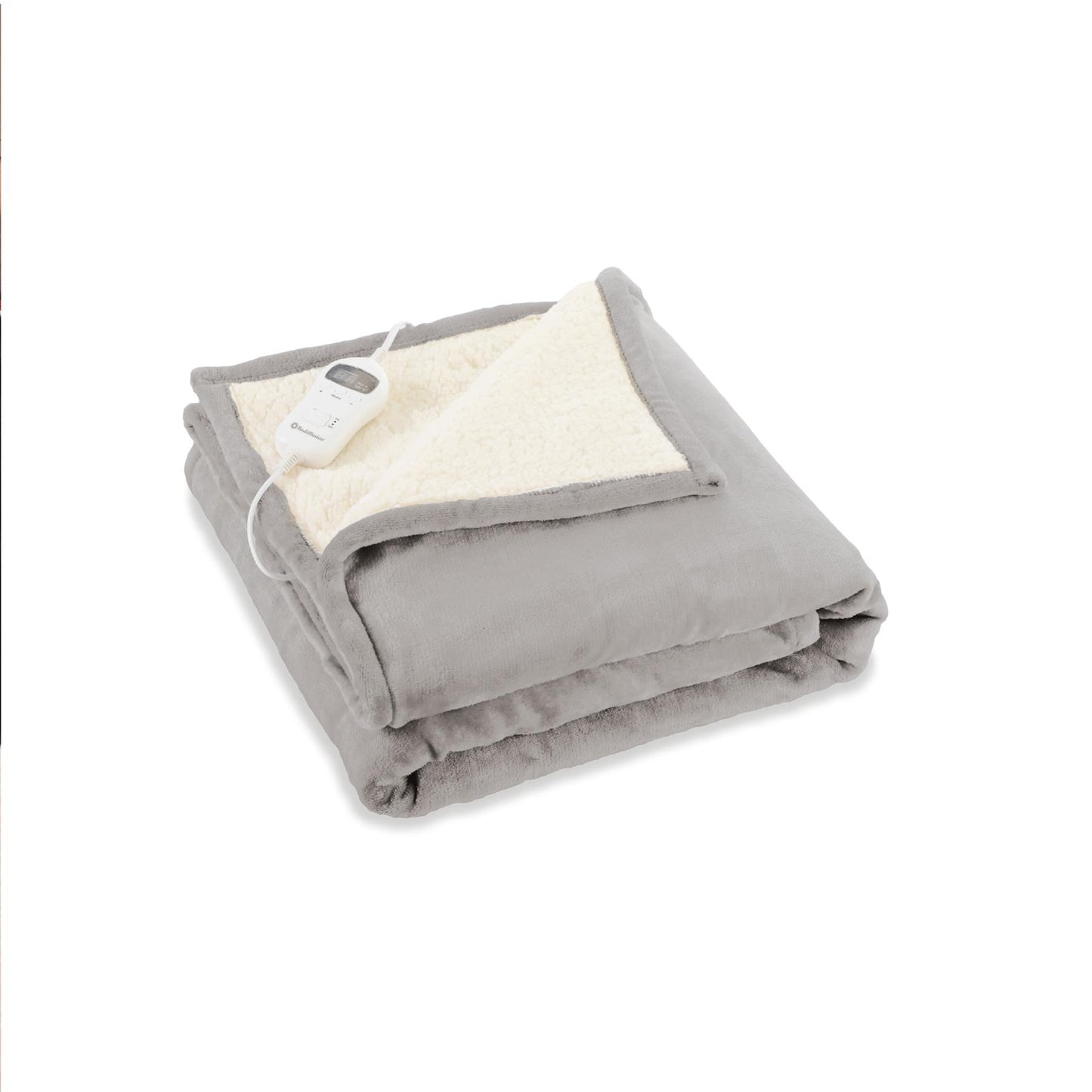 Rediffusion CosySnug Luxury Heated Throw Grey