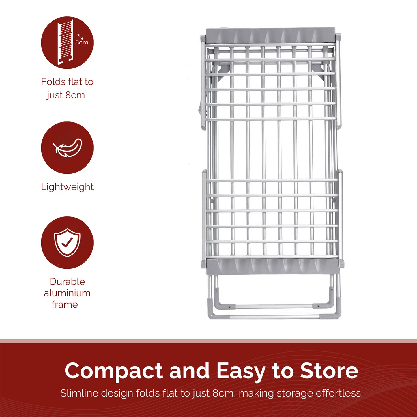 Rediffusion Winged Heated Clothes Airer