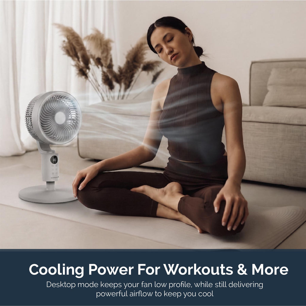 Rediffusion Air360 Adjustable Height Oscillating Fan