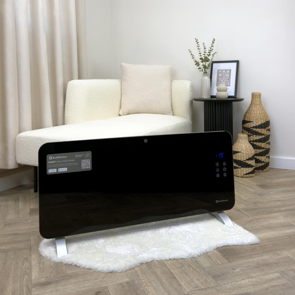 Rediffusion Smart Glass Panel Heater