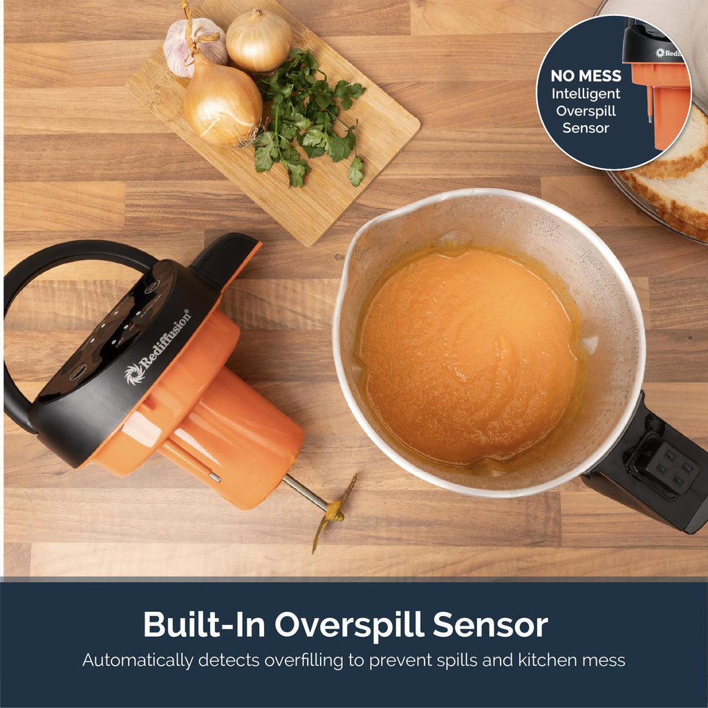 Rediffusion SmartSoup Plus 3-in-1 Soup, Smoothie & Jam Maker - Black