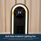 Rediffusion Halo 42" Digital Tower Fan - Black