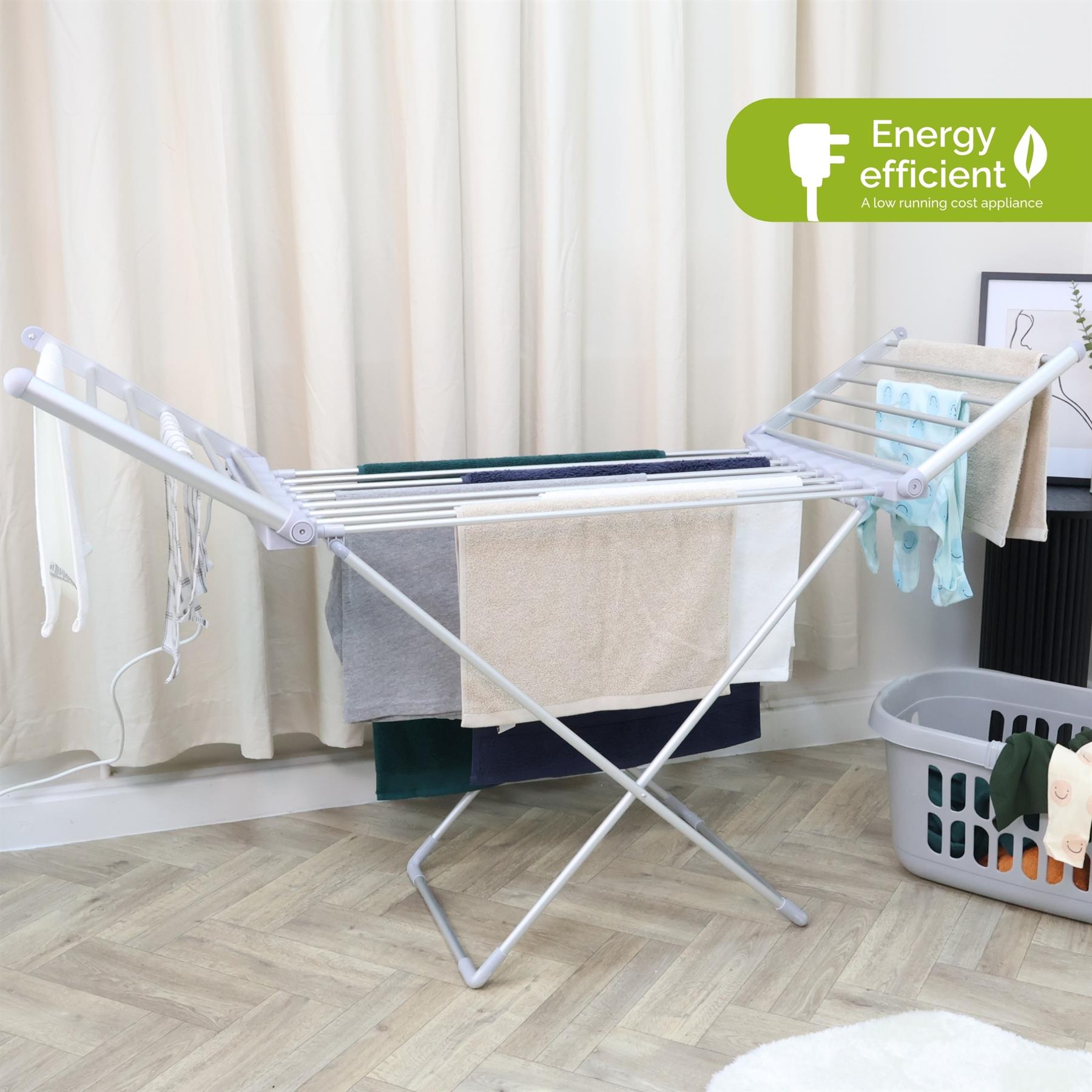 Rediffusion Winged Heated Clothes Airer