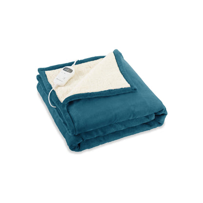 Rediffusion CosySnug Luxury Heated Throw Teal
