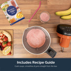Rediffusion SmartSoup Plus 3-in-1 Soup, Smoothie & Jam Maker - Black