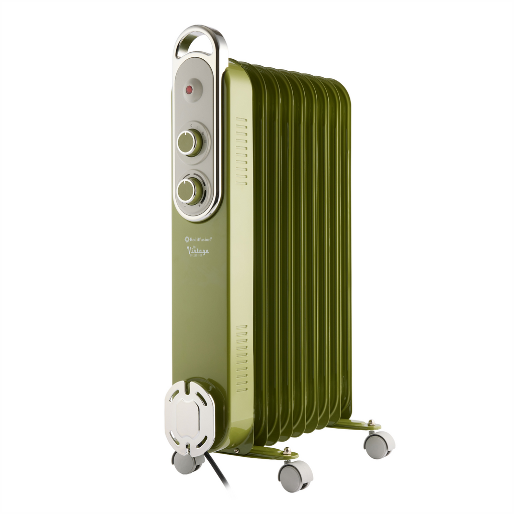Rediffusion Vintage 9 Fin Oil Filled Radiator