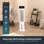 Rediffusion TurboChill 3-in-1 Digital Tower Air Cooler - White