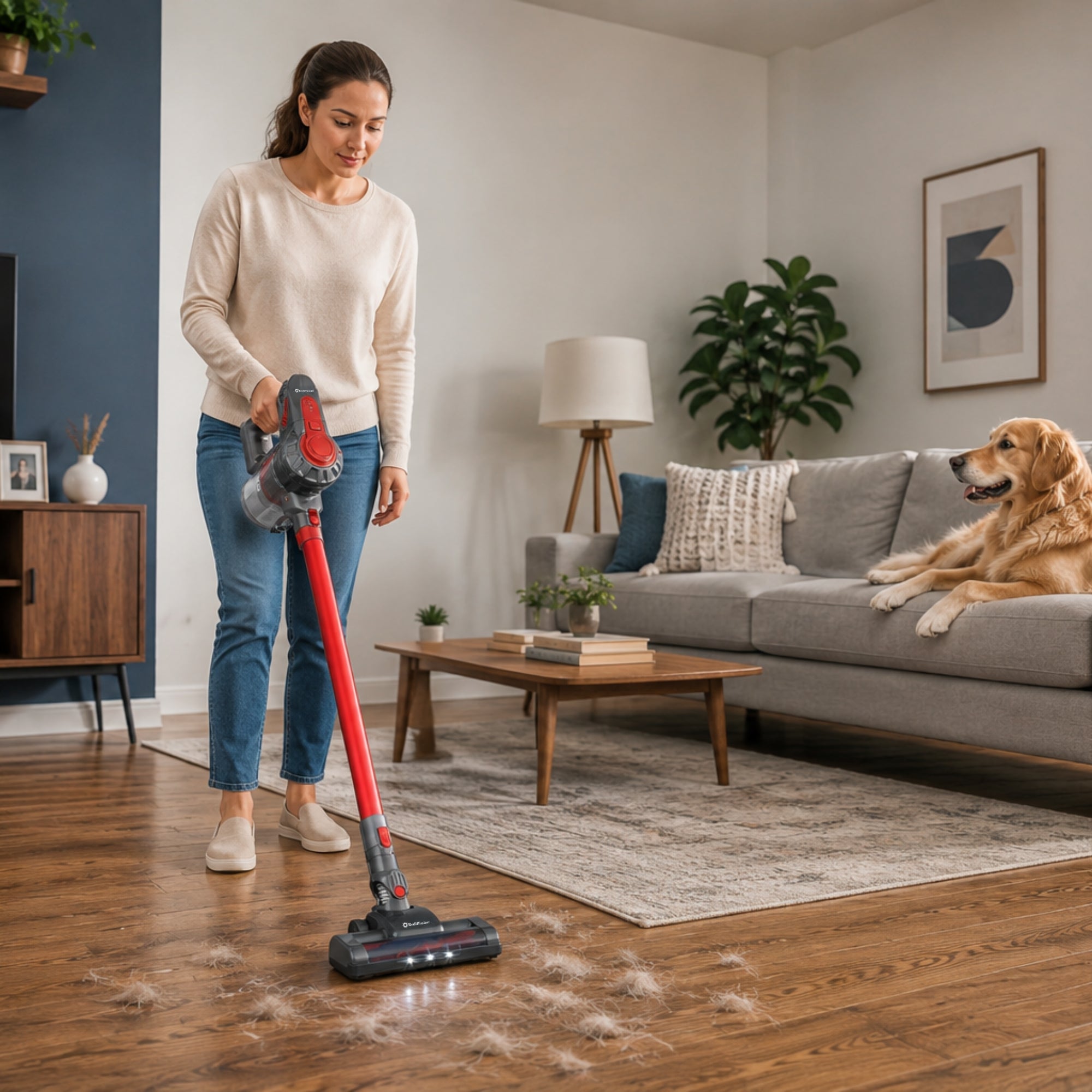 Rediffusion Turbo 2-in-1 Cordless Stick Vacuum Cleaner