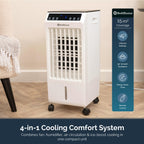 Rediffusion 4-in-1 Digital 6L Evaporative Air Cooler - White