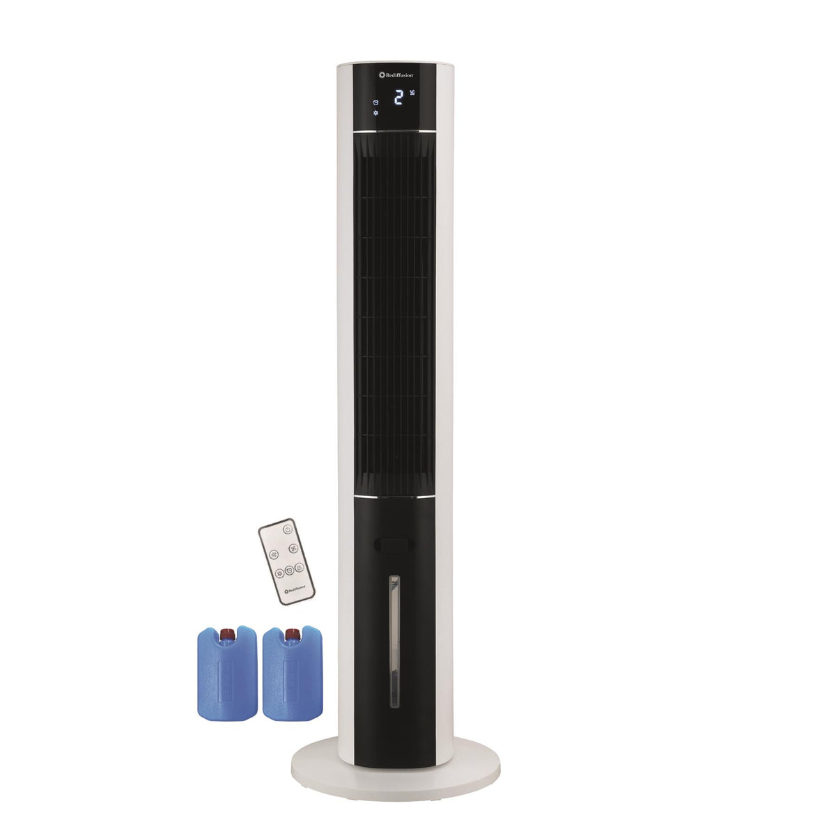 Rediffusion ArcticBreeze Digital 38" Tower Air Cooler - White