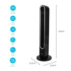 Rediffusion Halo 42" Digital Tower Fan - Black
