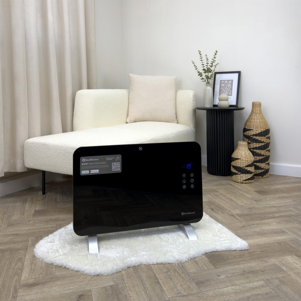 Rediffusion Smart Glass Panel Heater