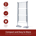 Rediffusion Tiered Heated Clothes Airers