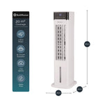 Rediffusion TurboChill 3-in-1 Digital Tower Air Cooler - White