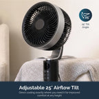 Rediffusion Air360 Adjustable Height Oscillating Fan