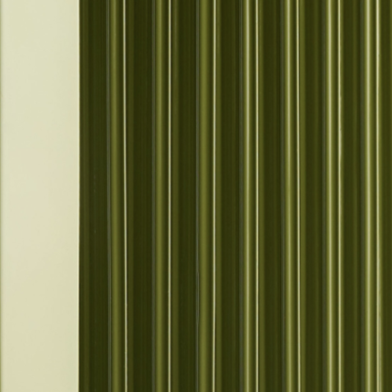 Rediffusion Vintage 9 Fin Oil Filled Radiator 2KW Olive Green