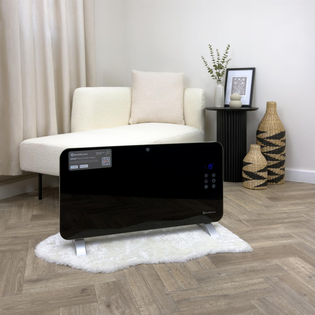 Rediffusion Smart Glass Panel Heater