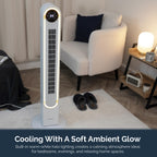 Rediffusion Halo 42" Digital Tower Fan