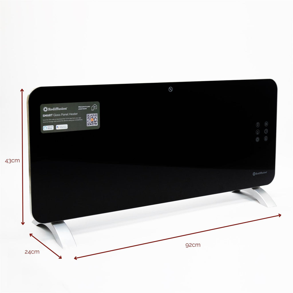 Rediffusion Smart Glass Panel Heater