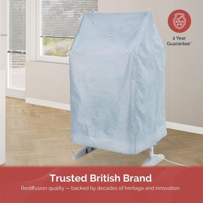 Rediffusion Ultra Compact 3 Tier Heated Airer with Cover