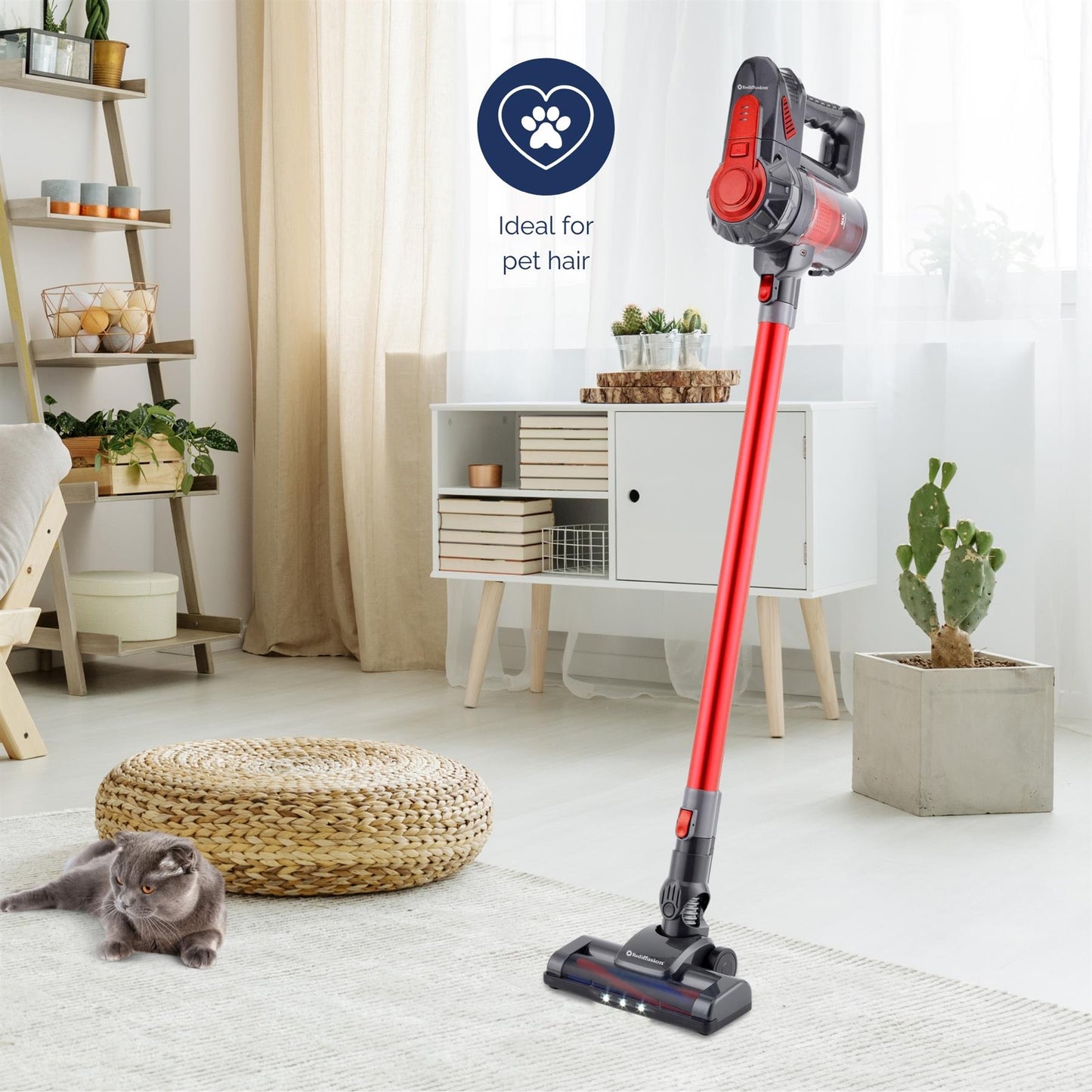 Rediffusion Turbo 2 in 1 Cordless Stick Vacuum Cleaner