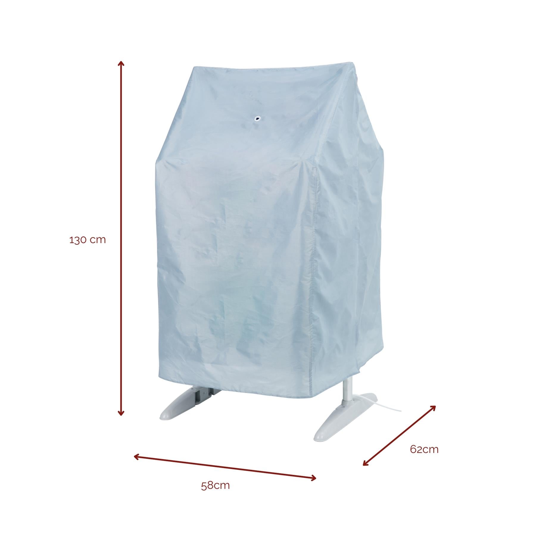 Rediffusion 3 Tier Compact Heated Clothes Airer with Cover