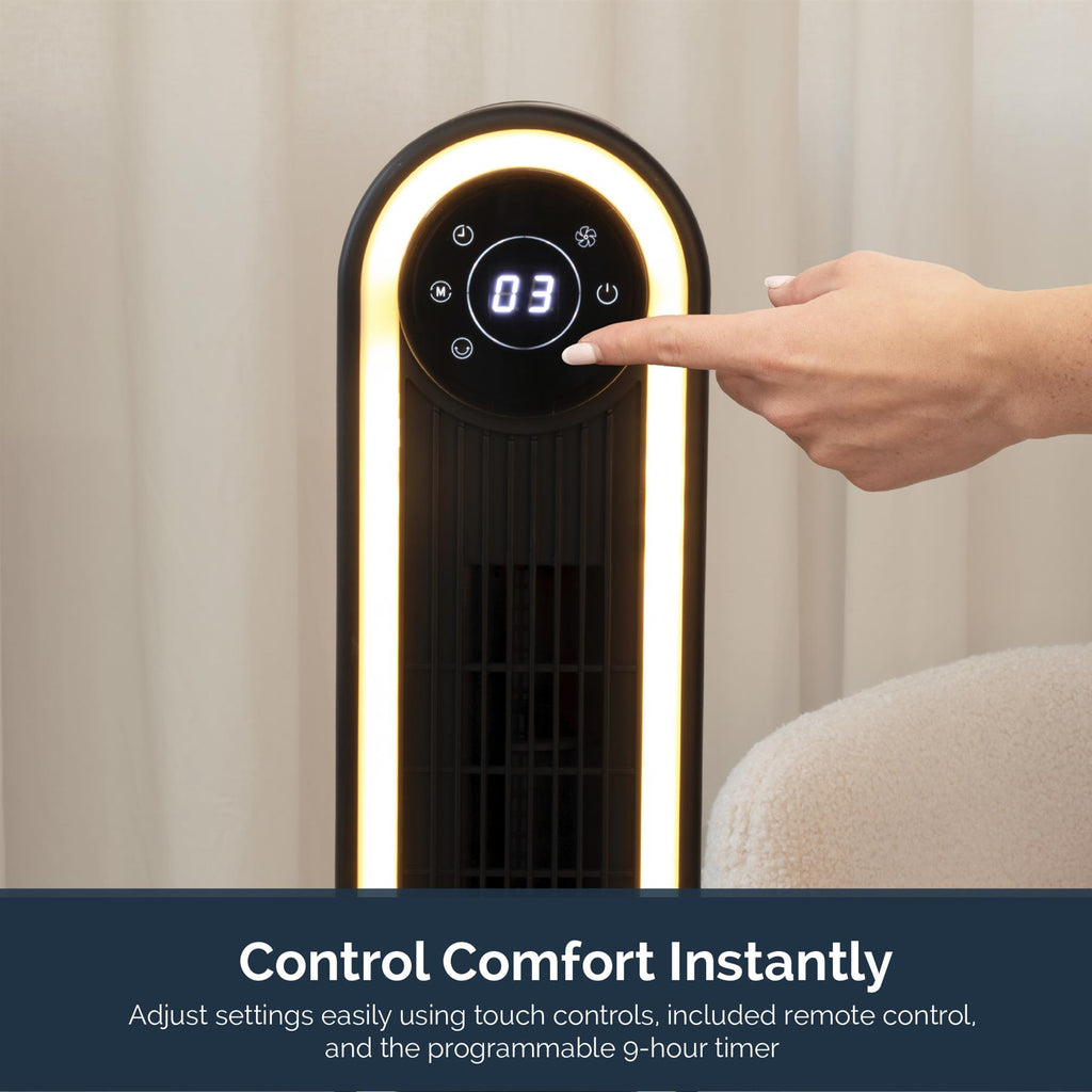 Rediffusion Halo 42" Digital Tower Fan