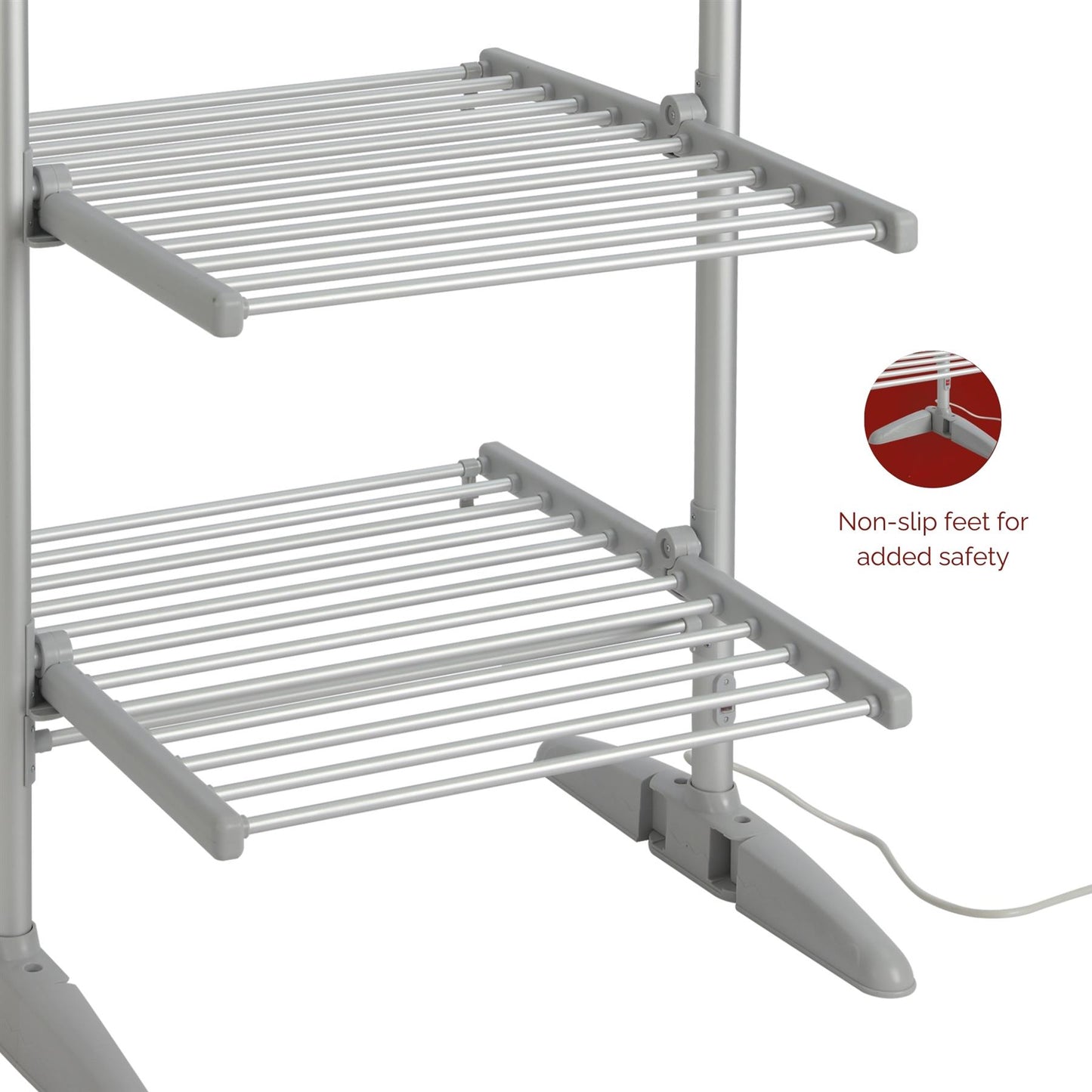 Rediffusion Heated 3 Tier Clothes Airer