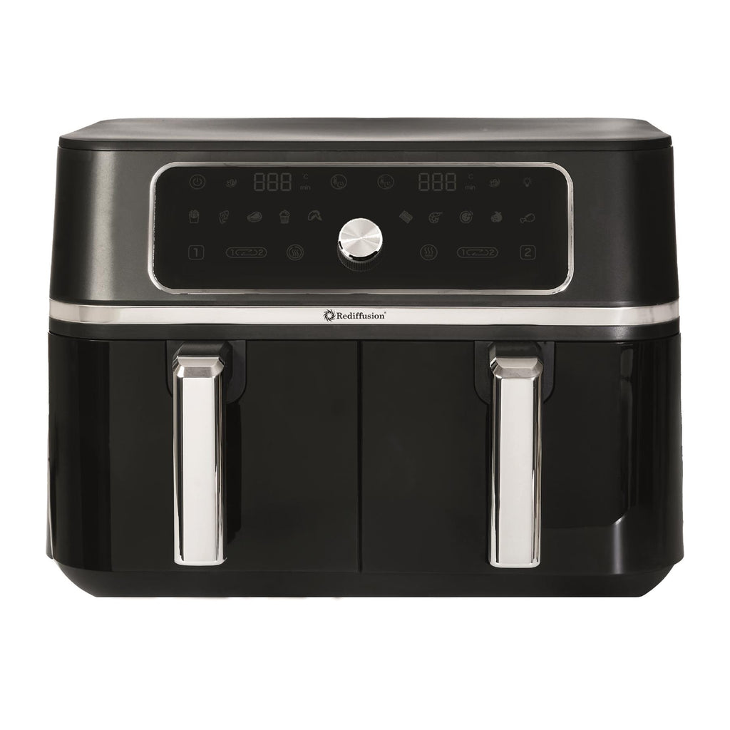 Rediffusion ClearCook 9L Dual Zone Air Fryer with Viewing Window