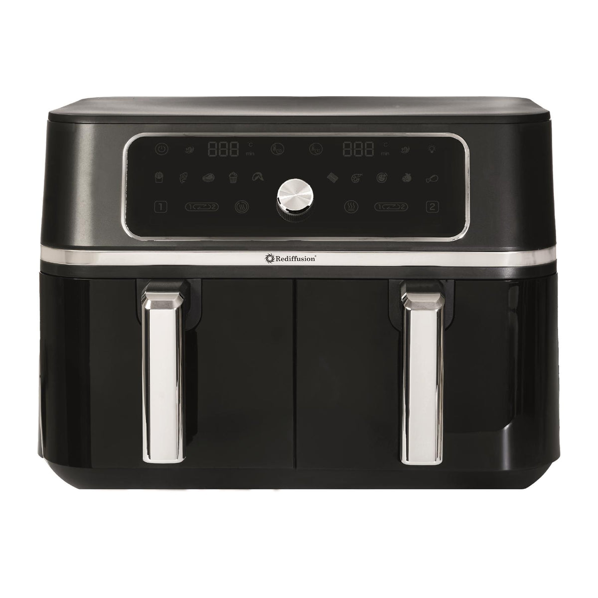 Rediffusion ClearCook 9L Dual Zone Air Fryer with Viewing Window