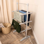 Rediffusion Ultra Compact 3 Tier Heated Airer with Cover
