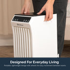 Rediffusion 4-in-1 Digital 6L Evaporative Air Cooler - White