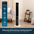 Rediffusion ArcticBreeze Digital 38" Tower Air Cooler - White
