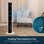 Rediffusion ArcticBreeze Digital 38" Tower Air Cooler - White
