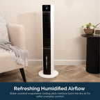 Rediffusion ArcticBreeze Digital 38" Tower Air Cooler - White