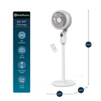 Rediffusion Air360 Oscillating Fan - White