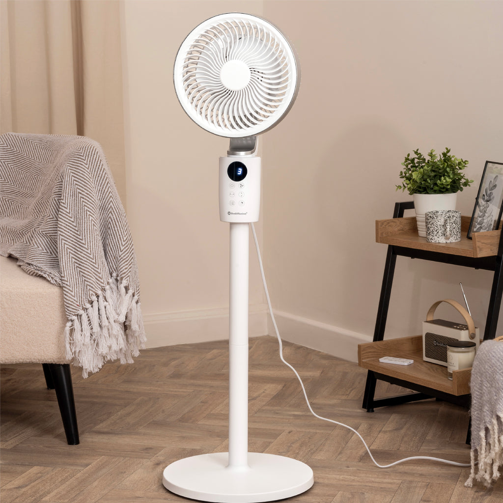 Rediffusion Air360 Oscillating Fan - White