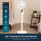 Rediffusion Air360 Oscillating Fan - White