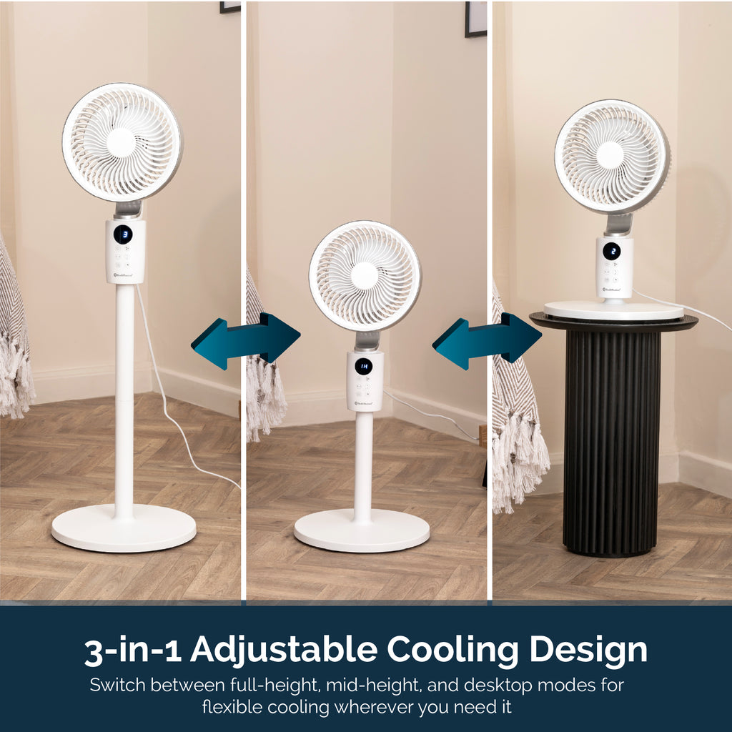 Rediffusion Air360 Oscillating Fan - White