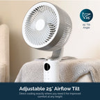 Rediffusion Air360 Oscillating Fan - White