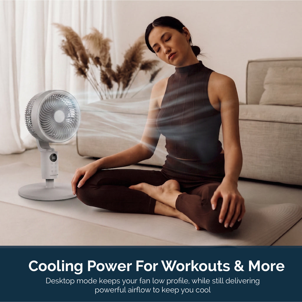 Rediffusion Air360 Oscillating Fan - White