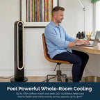 Rediffusion Halo 42" Digital Tower Fan - Black