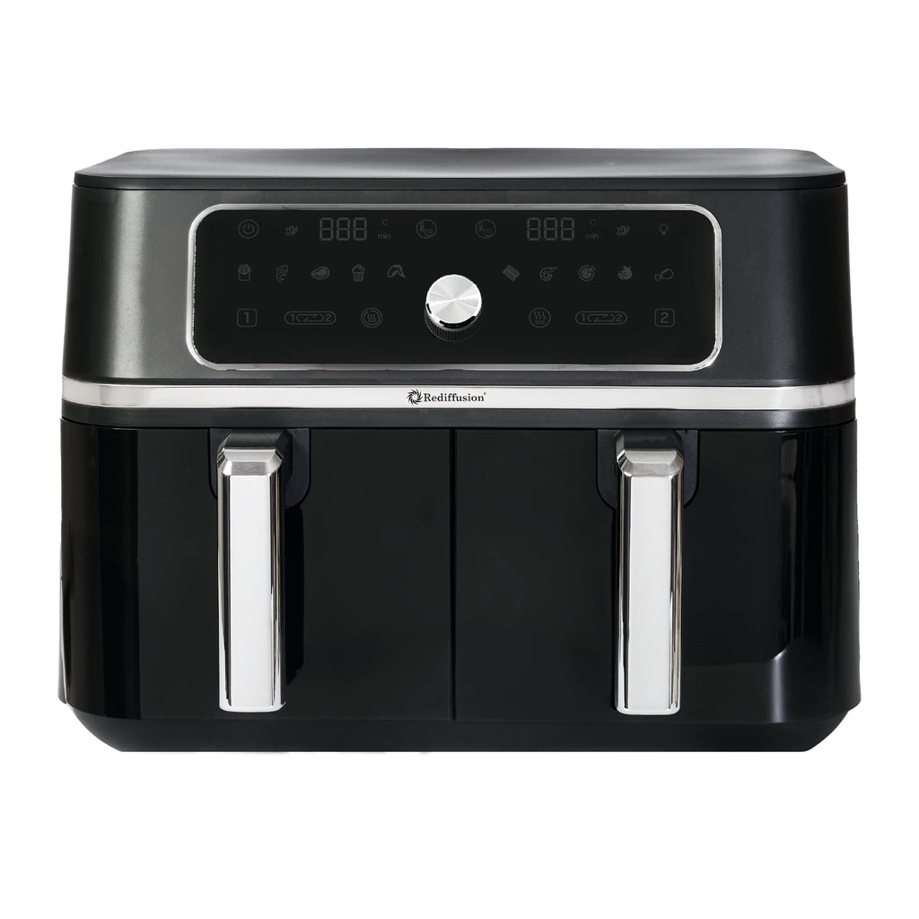 Rediffusion ClearCook 9L Dual Zone Air Fryer with Viewing Window
