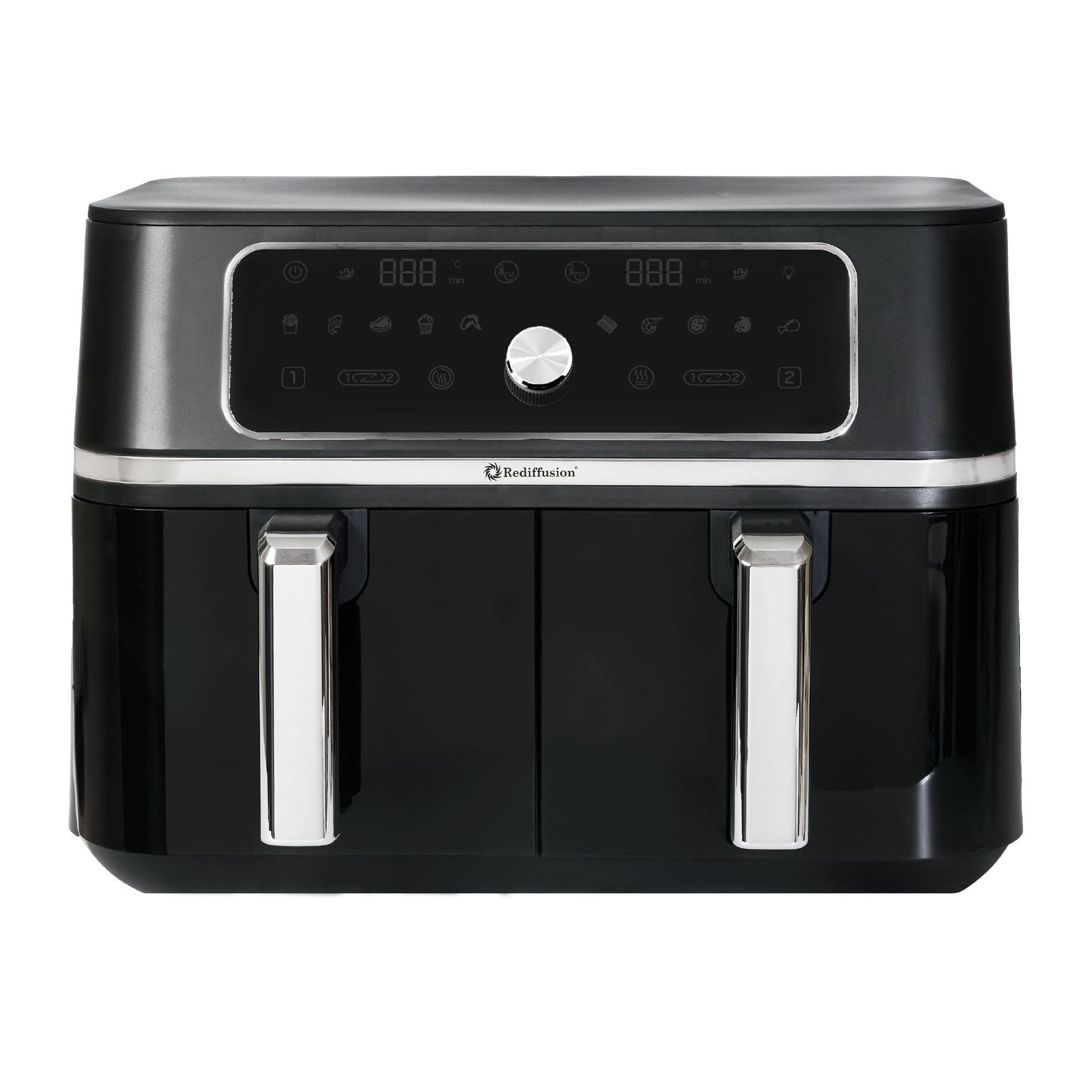 Rediffusion ClearCook 9L Dual Zone Air Fryer with Viewing Window